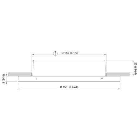 Quick Marine - Thekla LUX LED Downlight (Daylight, 9W, 10/30V, Satin) (FASP1412S11CD00) — Quality Boat Parts
