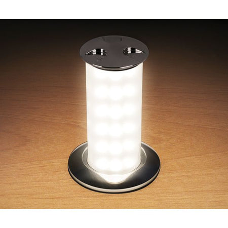 Quick Marine - Secret Light 6W LED Retractable Lamp (Daylight, 10/30V, Stainless Steel) (FASP1572X11CD00) — Quality Boat Parts