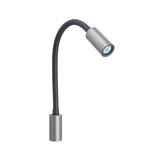 Quick Marine - Audrey Wall PL NS LED Reading Light (Daylight, Black Neoprene, White 9010) (FASP3711NCBAA00) — Quality Boat Parts