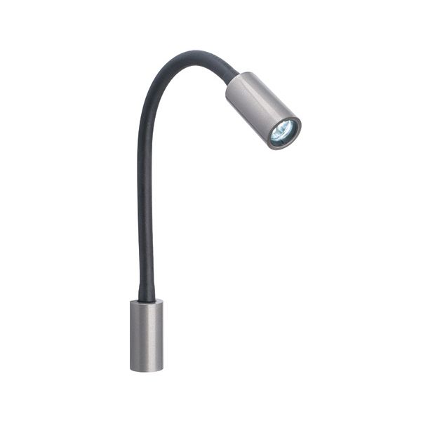 Quick Marine - Audrey Wall PL S2 LED Reading Light (Warm White, Black Neoprene, Grip Metal) (FASP3713BCGAA00) — Quality Boat Parts