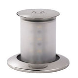 Quick Marine - Secret Light L 6W - LED Retractable Lamp 10-30V, Stainless Steel — Quality Boat Parts