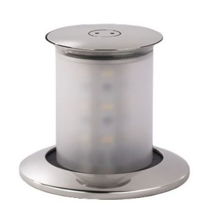 Quick Marine - Secret Light L 6W LED Retractable Lamp (RGBW, 12V, Stainless Steel) (FASP4072X18AD00) — Quality Boat Parts