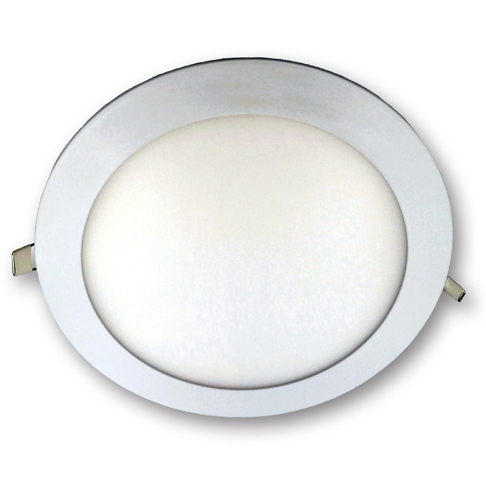 Mega LED - LED Downlight - 18W, Aluminum Body, 1350 Lm, 4200K, Beam Angle 120°, 100-240V AC (30979-NW) — Quality Boat Parts