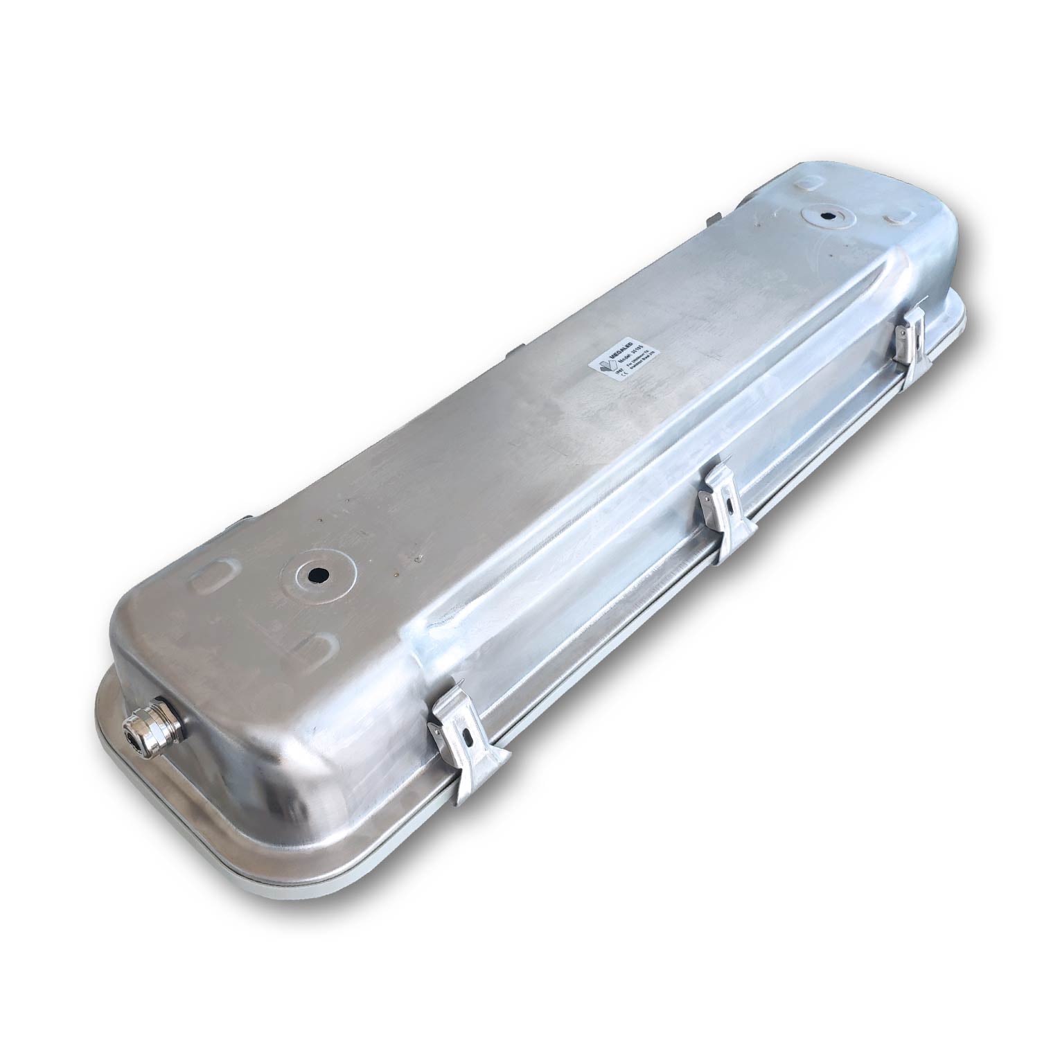 Mega LED - Waterproof LED Tube Light Fixture - Toughened Glass Cover For 1x2FT T8/T5 LED Tubes (30194) — Quality Boat Parts