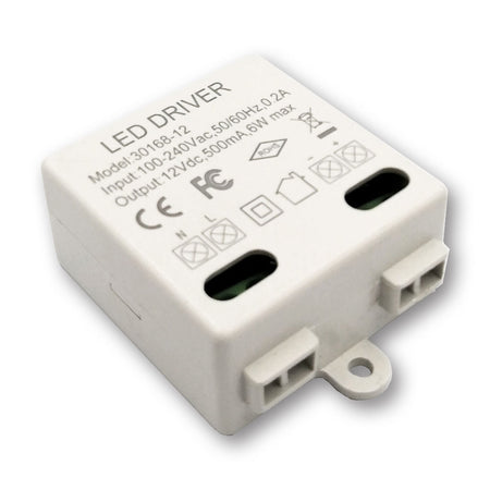 Mega LED - Driver Power Supply - 100-240V AC, 12V DC, 0.5A, 6W (30168-12) — Quality Boat Parts