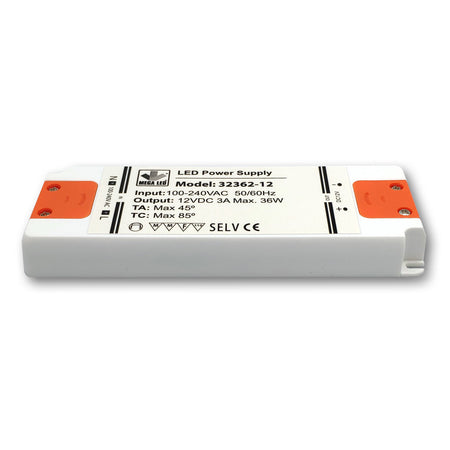 Mega LED - Driver Power Supply - 100-240V AC, 24V DC, 1.5A, 36W (32362-24) — Quality Boat Parts
