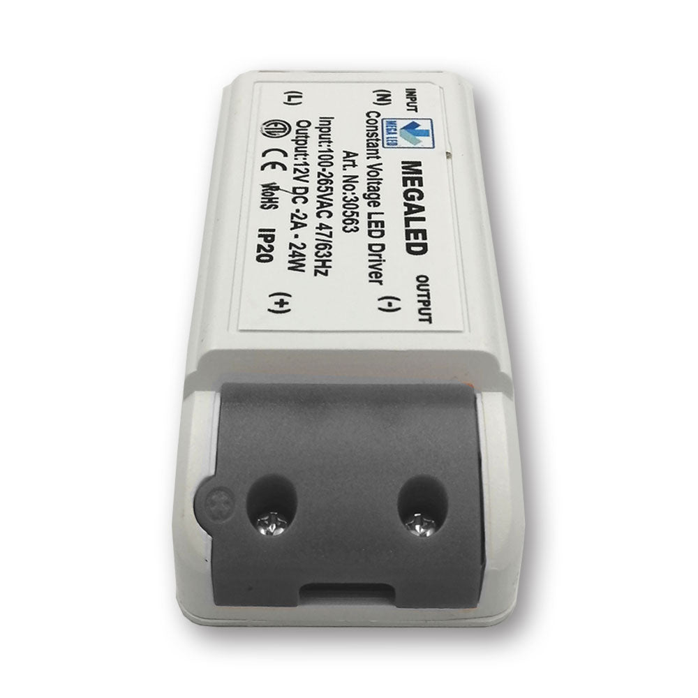Mega LED - Driver Power Supply - 100-265VAC, 12V DC, 2A, 24W (30563) — Quality Boat Parts