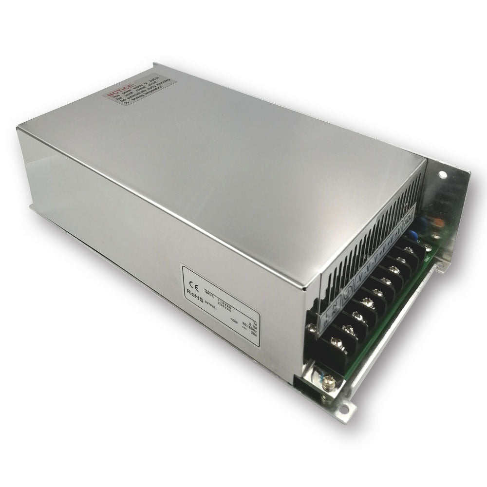 Mega LED - Driver Power Supply - 100-265V AC, 24V DC, 41.6A/20.8A, 500W (30549-24) — Quality Boat Parts