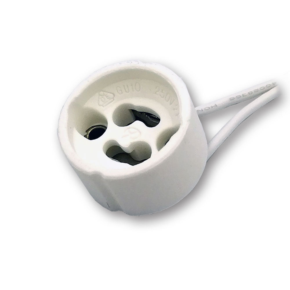 Mega LED - Ceramic Lamp Holder - For GU-10 Bulbs (30312) — Quality Boat Parts
