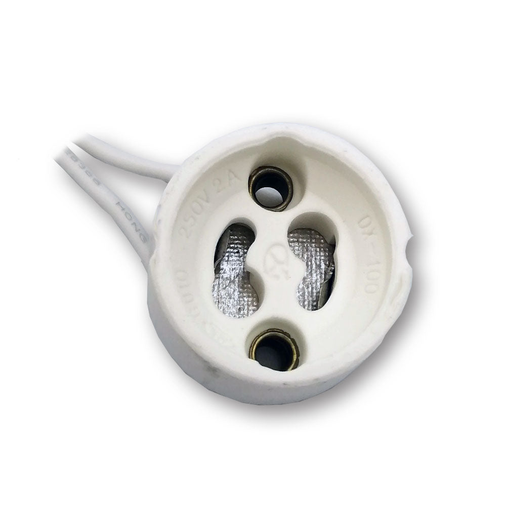 Mega LED - Ceramic Lamp Holder - For GU-10 Bulbs (30312) — Quality Boat Parts
