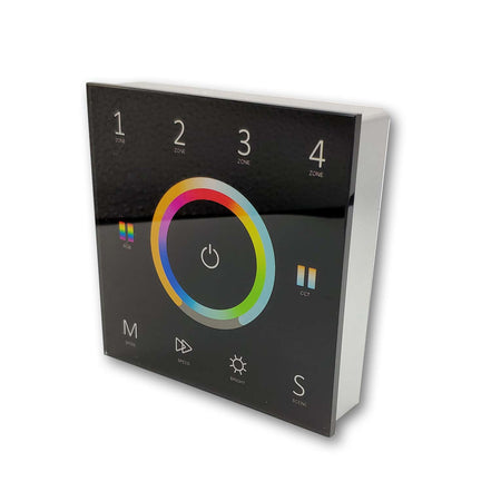 Mega LED - Wall RF Dimmer Controller - RGBW RF Digital Controller For The 32511 Controller (32515-B) — Quality Boat Parts