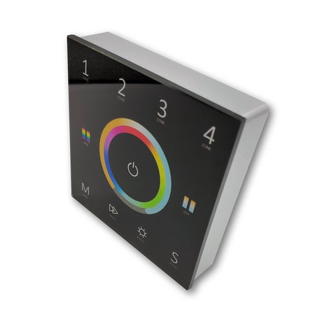 Mega LED - Wall RF Dimmer Controller - RGBW RF Digital Controller For The 32511 Controller (32515-B) — Quality Boat Parts