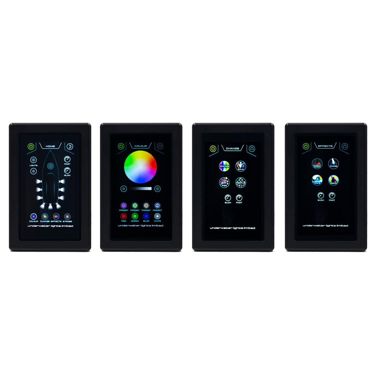UWL - Touch Panel UWL Controller - Lighting Controller, 12/24V, RGBW (UWL Controller) — Quality Boat Parts