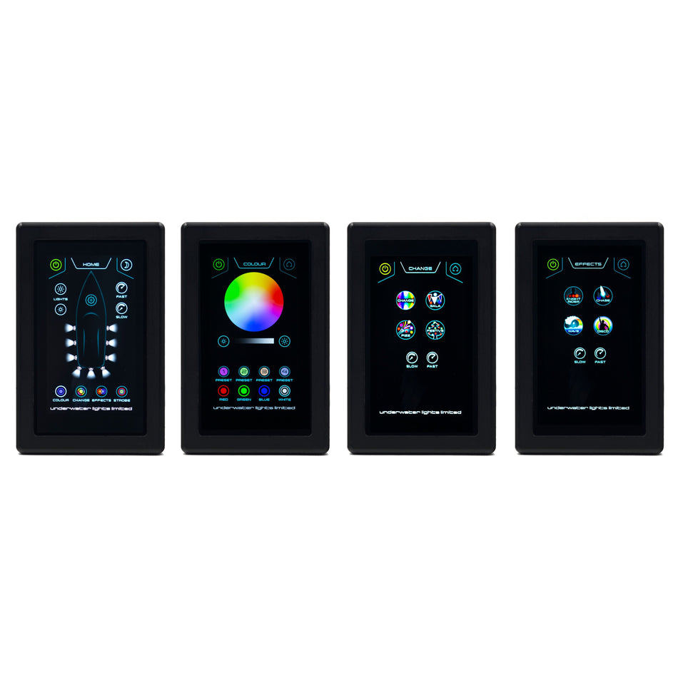 UWL - Touch Panel UWL Controller - Lighting Controller, 12/24V, RGBW (UWL Controller) — Quality Boat Parts