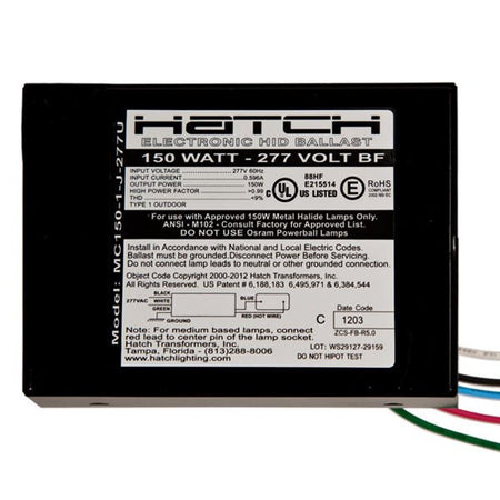 UWL - Electronic Ballast 150 watt Mounted on Aluminum Plate *While supplies last* — Quality Boat Parts