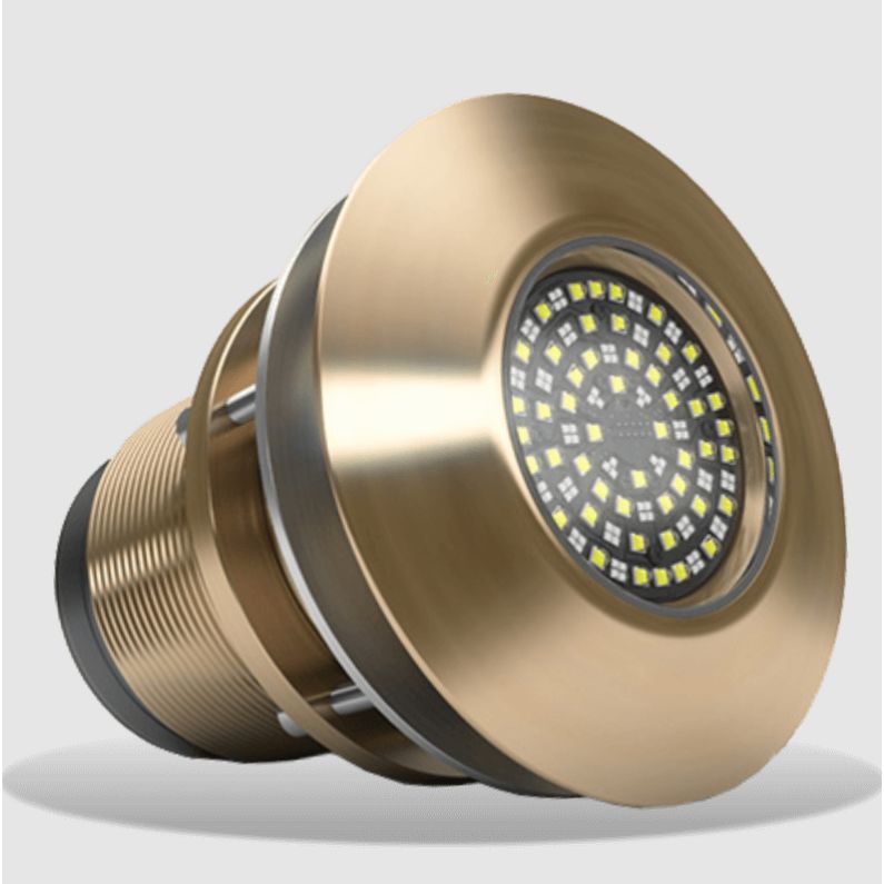 Lumishore - SUPRA TIX1603 Underwater Light - Cool White/Blue, 24V, 6.5A, Bronze (LM600343) — Quality Boat Parts