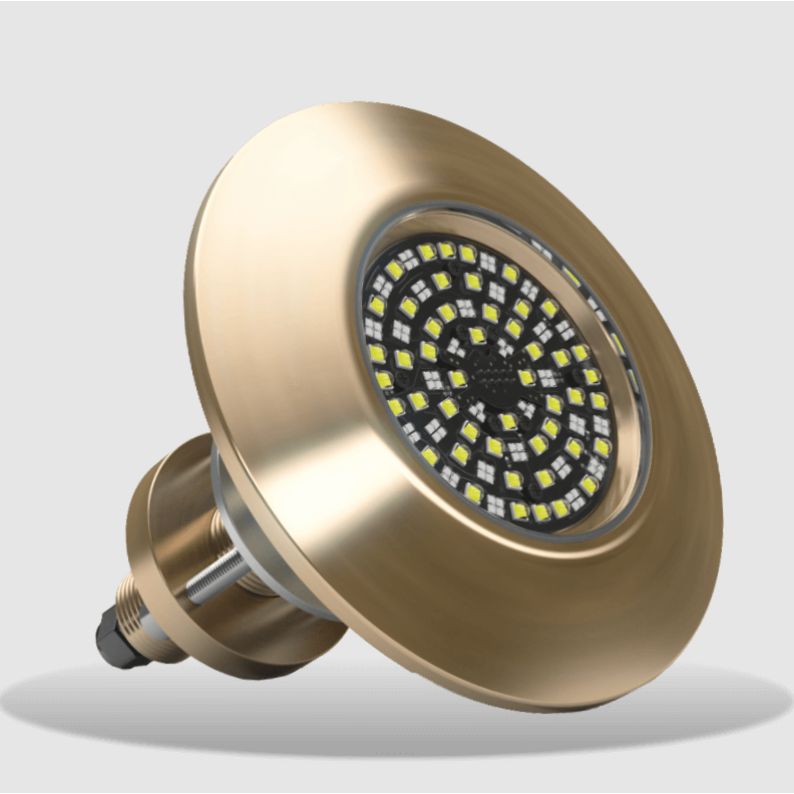 Lumishore - THX1603 Underwater Light - Cool White/Blue, 24V, IP68, Bronze (LM600346) — Quality Boat Parts