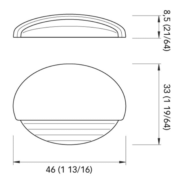 Quick Marine - Eyelid LED Courtesy Light - 10/30V, IP65 — Quality Boat Parts