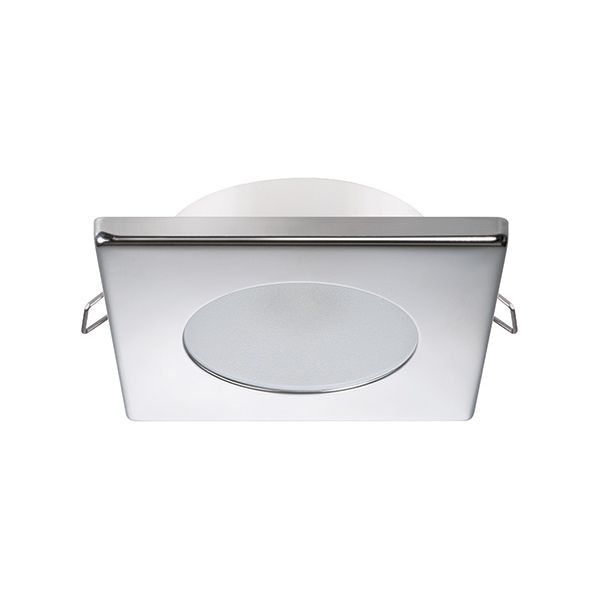 Quick Marine - Bryan C Dual IP40 LED Downlight (Daylight/Red, 2+2W, 10/30V, Stainless Steel) (FASP3442X0JCA00) — Quality Boat Parts