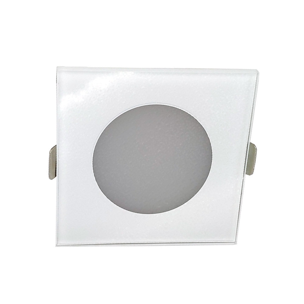 Mega LED - LED Downlight - 10W, 700 Lumens, Warm White 3000K, 10-30V DC (TILOS-SQ) — Quality Boat Parts