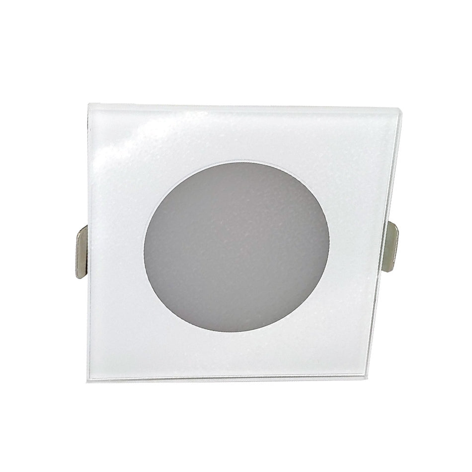 Mega LED - LED Downlight - 10W, 700 Lumens, Warm White 3000K, 10-30V DC (TILOS-SQ) — Quality Boat Parts