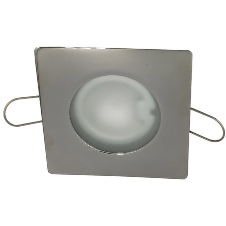 Mega LED - LED Downlight - For G4 LED Bulb, Recessed Mounting, Stainless Steel 316 Trim (ANAFI) — Quality Boat Parts
