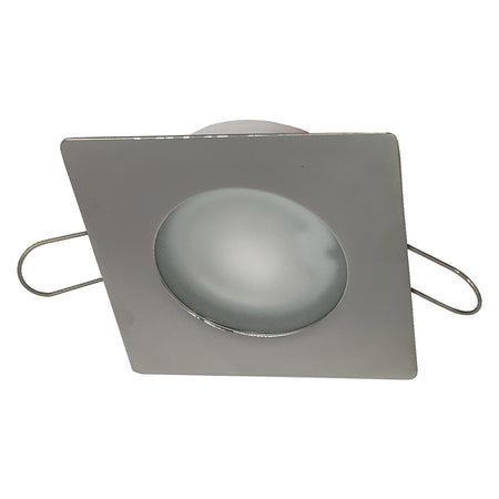 Mega LED - LED Downlight - For G4 LED Bulb, Recessed Mounting, Stainless Steel 316 Trim (ANAFI) — Quality Boat Parts