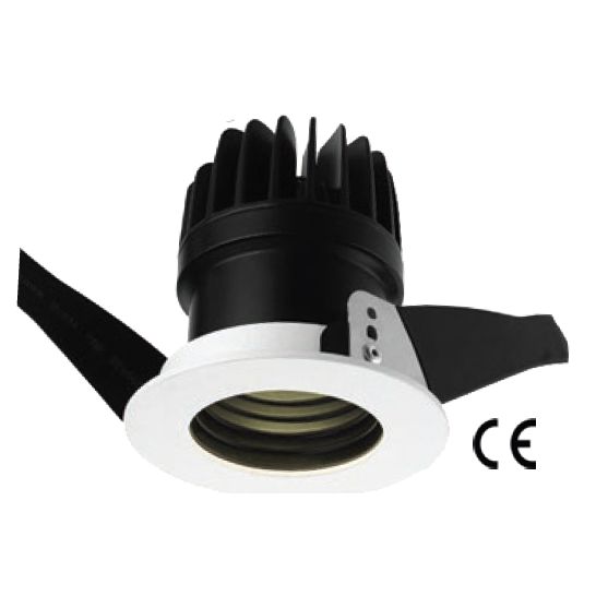 Mega LED - LED Downlight - 10W, Recessed Ceiling Light, 600Lm, 2700K, Beam Angle 30°, 120V AC (30507) — Quality Boat Parts
