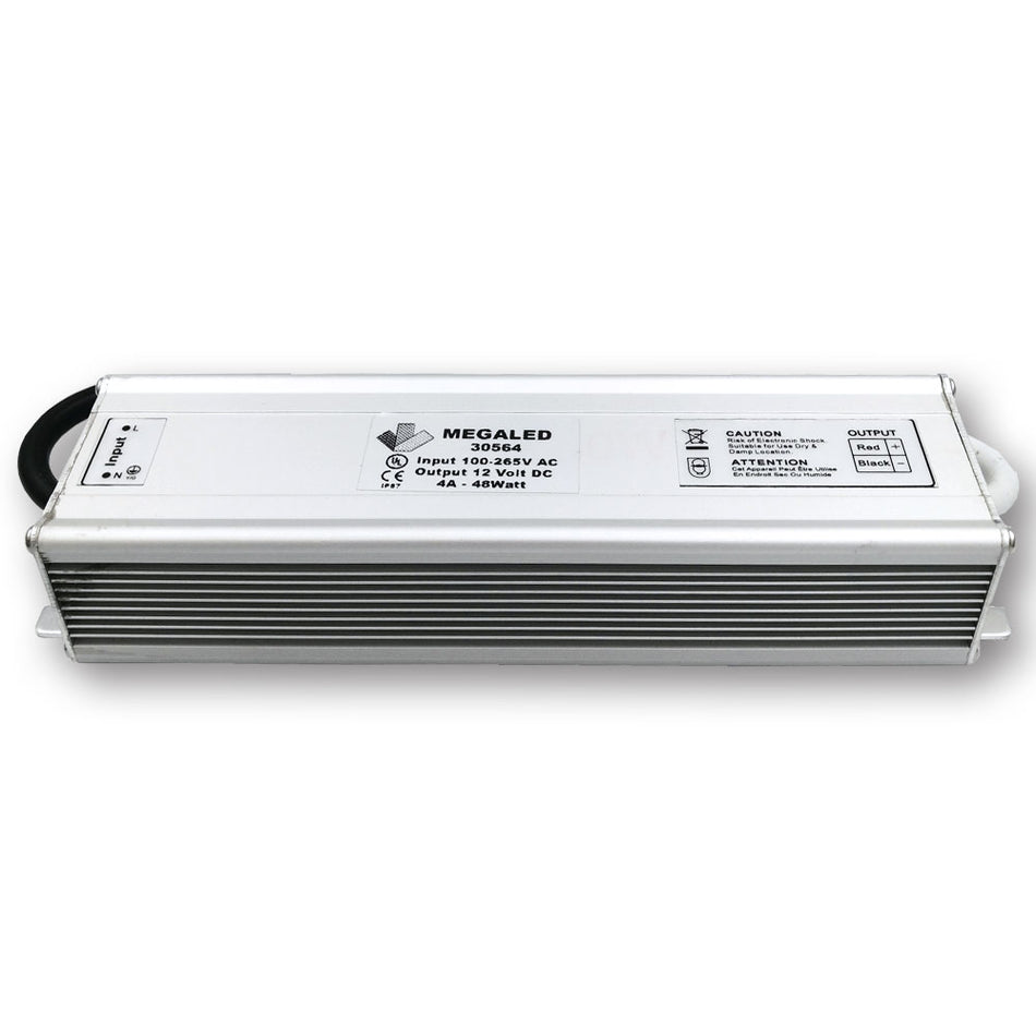 Mega LED - Dimmable Driver - 110-120V AC, 12V DC, 4A, 48W (30564-110) — Quality Boat Parts