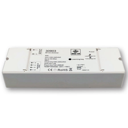 Mega LED - RF Electronic Dimmer - For Smooth Dimming, Ideal For All LED Lights, 240-576W (30903) — Quality Boat Parts