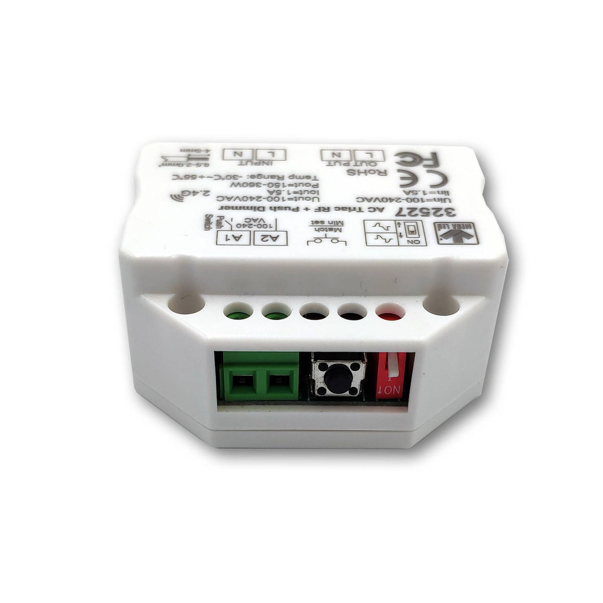 Mega LED - Electronic TRIAC Dimmer - For RF Remote, Input 100-240V AC, 1.5A Max For 1 Channel (32527) — Quality Boat Parts