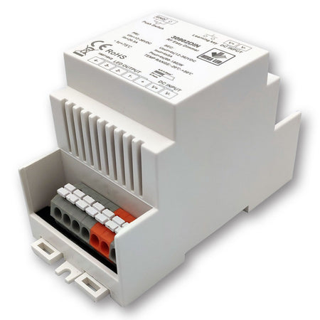 Mega LED - Electronic Dimmer - Ideal For All LED Lights, Input 12-36V DC, 20A Max, 240-720W (30902DIN) — Quality Boat Parts