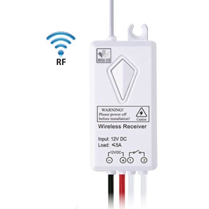 Mega LED - Wireless RF Switch - 80-275V AC, Max load 1000W, Material Fireproof PC, 433.932MHz (34050) — Quality Boat Parts