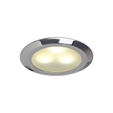 Imtra - LED Adjustable Spot - Chrome, Warm White/Blue, 10-30V (ILPB22273205) — Quality Boat Parts