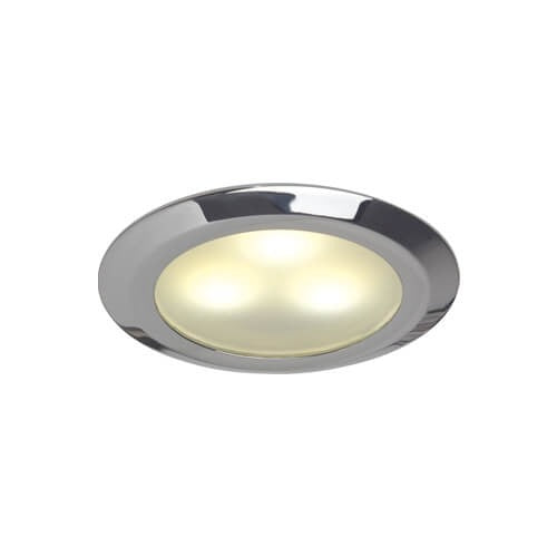 Imtra - LED Adjustable Spot - Chrome, Warm White/Blue, 10-30V (ILPB22273305) — Quality Boat Parts