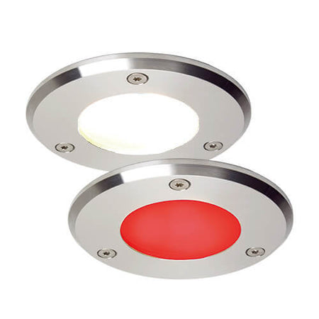 Imtra - Emden Large LED Downlight - Warm White, 10-30VDC, 3.0W, Dimmable, IP67 (ILPB23304205) — Quality Boat Parts