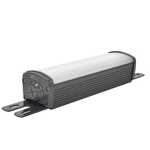 Imtra - Linear HO Marine LED Fixture - 120-277V, 100W, 180°, Grey, IP67 (IL-13K4UD-GR-SS) — Quality Boat Parts
