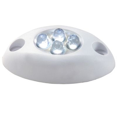 Imtra - LED Cluster Courtesy Light - White, IP65, Plastic, Screws Mount — Quality Boat Parts