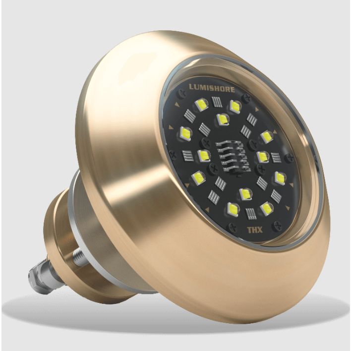 Lumishore - Ora Series THX203 Underwater Light - 58W, Bronze Housing, IP68, 11-65V — Quality Boat Parts