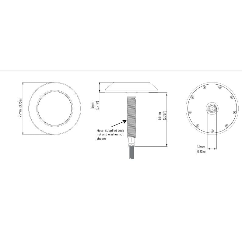 Lumishore - Ora Series THX203 Underwater Light - 58W, Bronze Housing, IP68, 11-65V — Quality Boat Parts