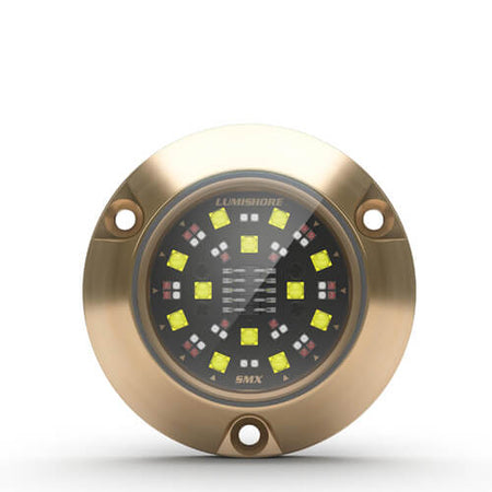 Lumishore - M-Series SMX93 Underwater Light - RGBW, 36W, 10-31VDC, Bronze (LM600315) — Quality Boat Parts