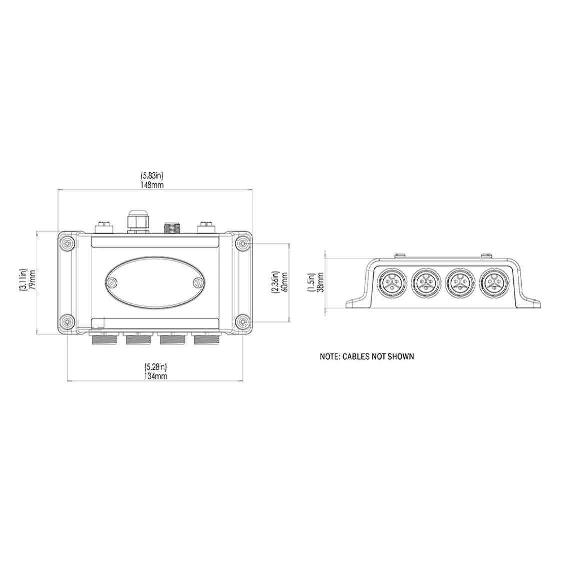 Lumishore - EOS Series i-Connect Hub - (LM600321) — Quality Boat Parts