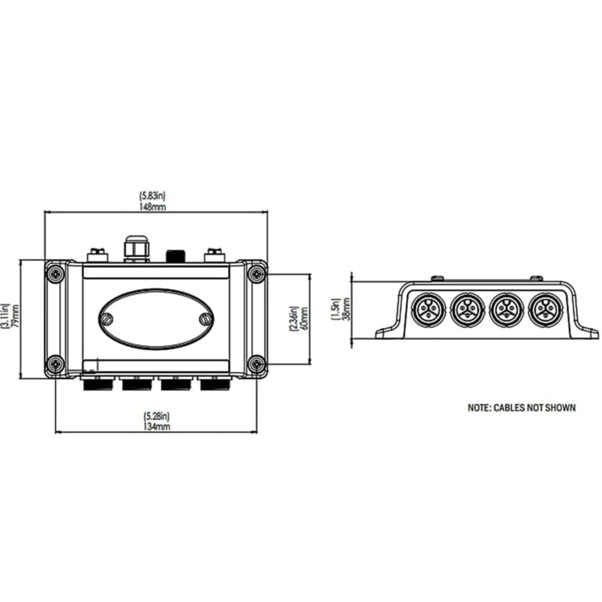 Lumishore - i-Connect Hub - Installation Kit (LM600329) — Quality Boat Parts