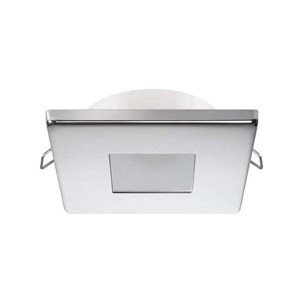 Quick Marine - Edwin C Dual IP40 LED Downlight (Warm White/Red, 2W, 10/30V, Stainless Steel) (FASP3432X0BCA00) — Quality Boat Parts