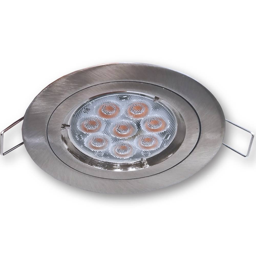 Mega LED - Syros Downlight Fixture - Aluminum Alloy, For MR16 or GU10 Bulbs — Quality Boat Parts