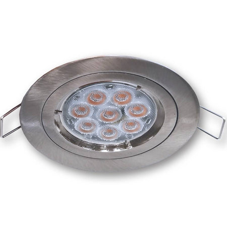 Mega LED - Syros Downlight Fixture - Aluminum Alloy, For MR16 or GU10 Bulbs — Quality Boat Parts