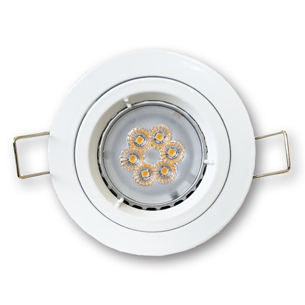 Mega LED - Syros Downlight Fixture - Aluminum Alloy, For MR16 or GU10 Bulbs — Quality Boat Parts