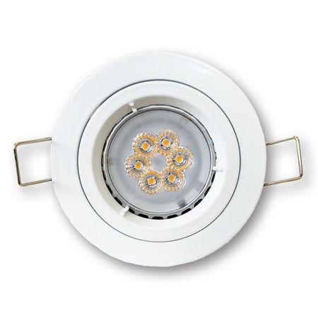 Mega LED - Syros Downlight Fixture - Aluminum Alloy, For MR16 or GU10 Bulbs — Quality Boat Parts