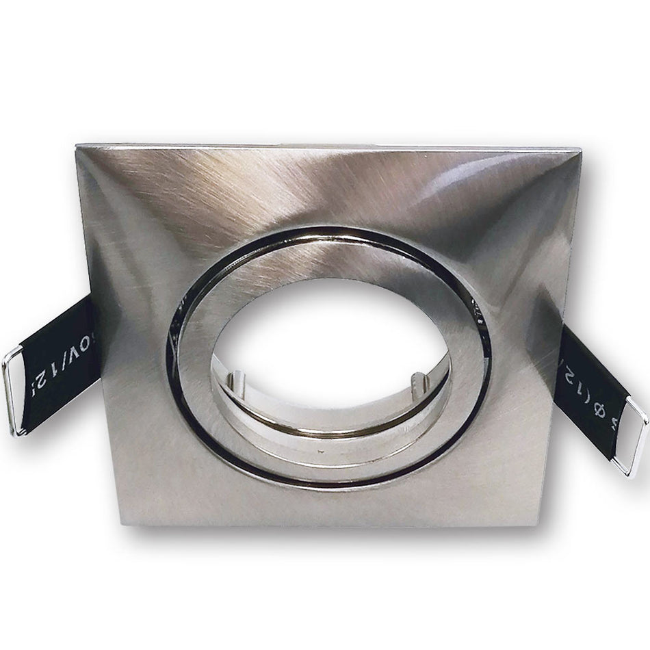 Mega LED - Skyros Square Downlight Fixture - Aluminum Alloy, For MR16 or GU10 Bulbs (SKYROS-SQ-X) — Quality Boat Parts
