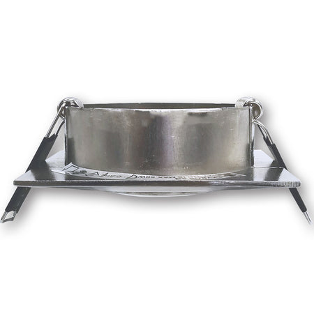 Mega LED - Skyros Square Downlight Fixture - Aluminum Alloy, For MR16 or GU10 Bulbs (SKYROS-SQ-X) — Quality Boat Parts